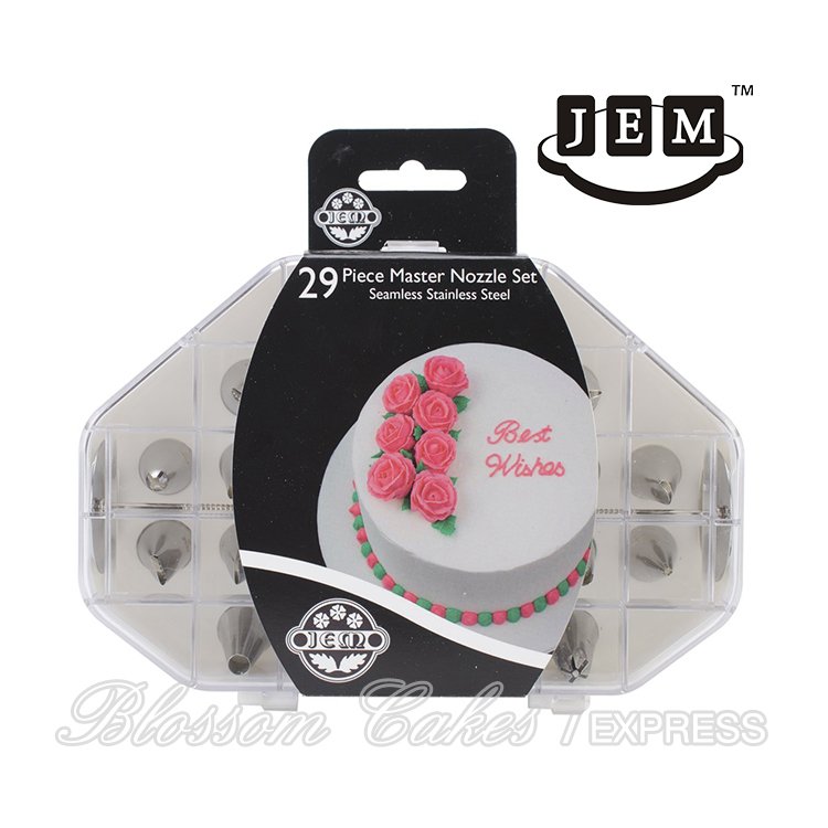 JEM Small Deluxe Piping Nozzle Set of 29