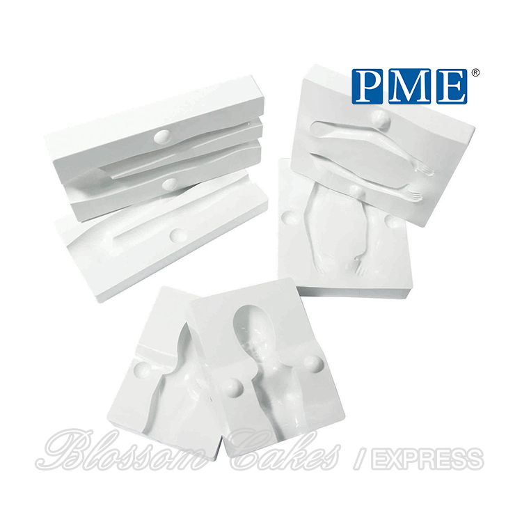 PME People Mould - Lady, Set of 6 Pieces