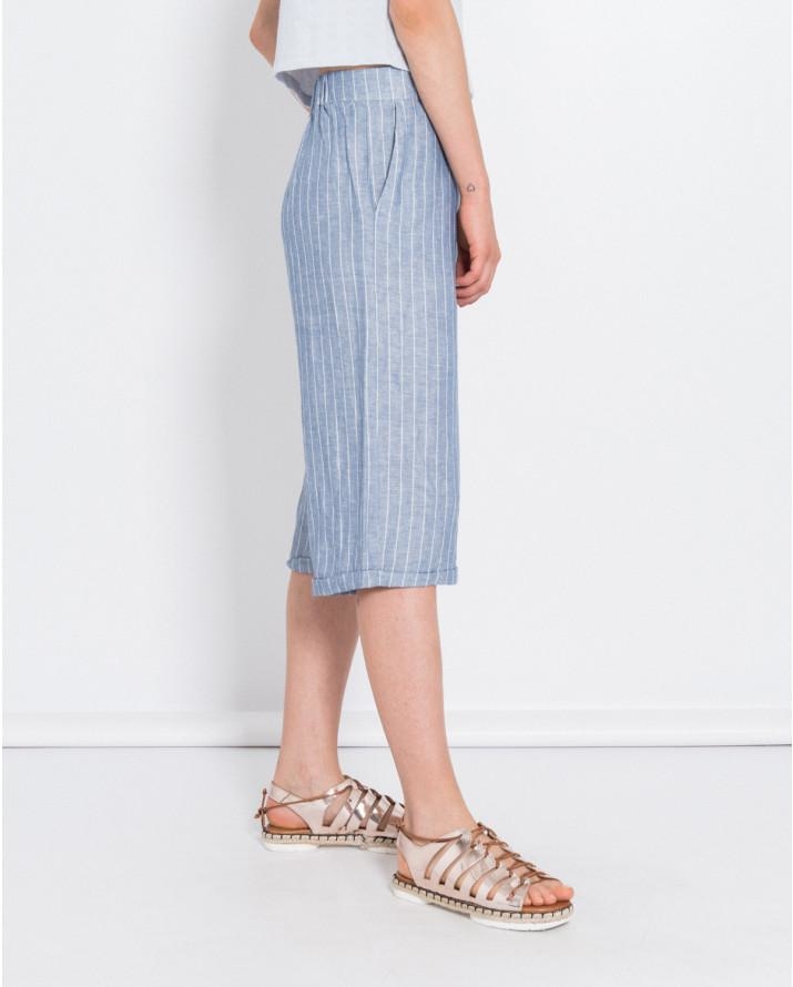 【silvian-heach】條紋五分寬管褲