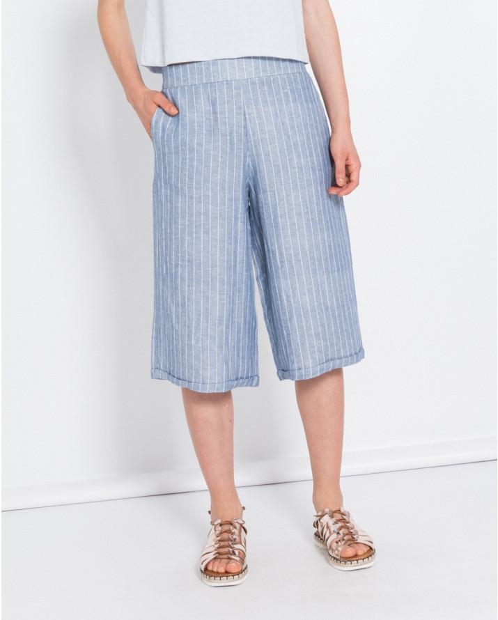 【silvian-heach】條紋五分寬管褲