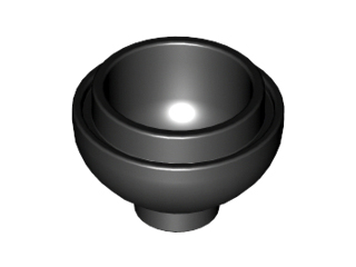 15395 Brick, Round 2 x 2 Dome Bottom