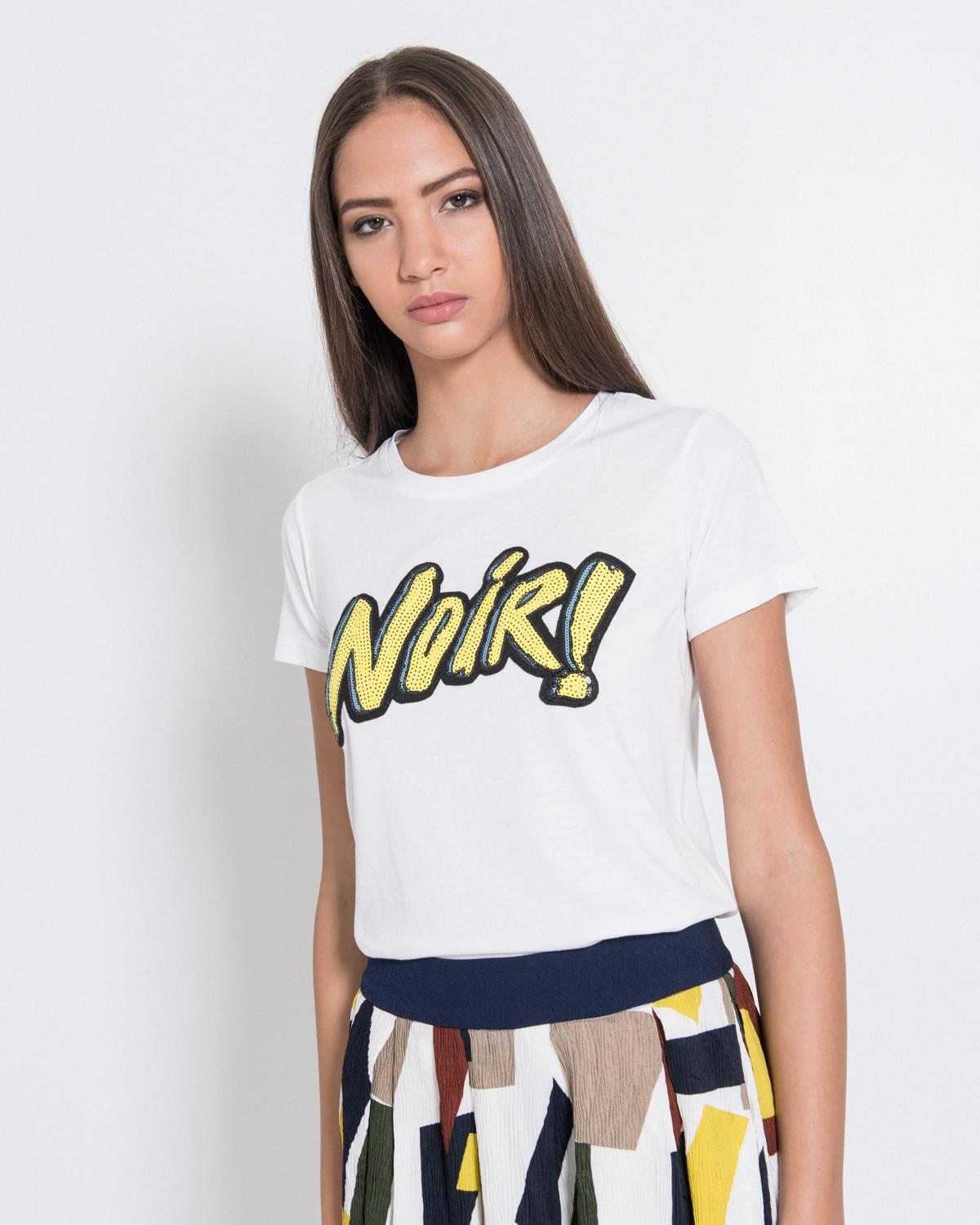 【silvian-heach】NOIR!短袖T恤