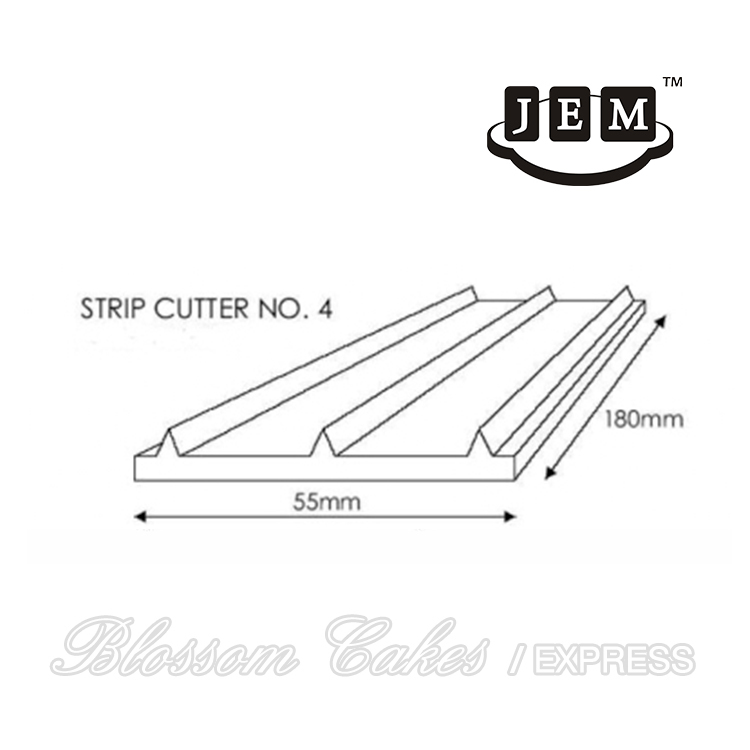 JEM Strip Cutter No. 4, cuts a strip 23mm (1") wide