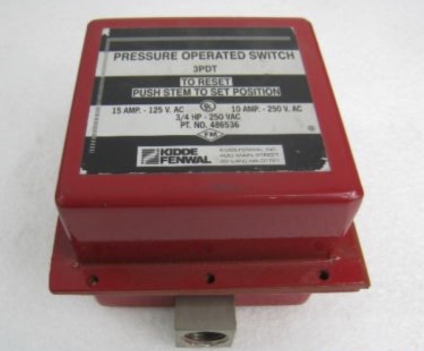 KiddeFM200 Discharge Pressure Switch StandardUSA