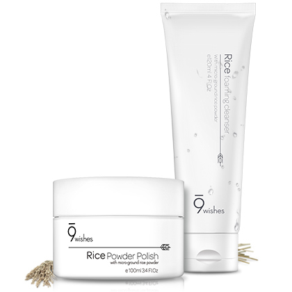 9wishes Rice Cleansing Set