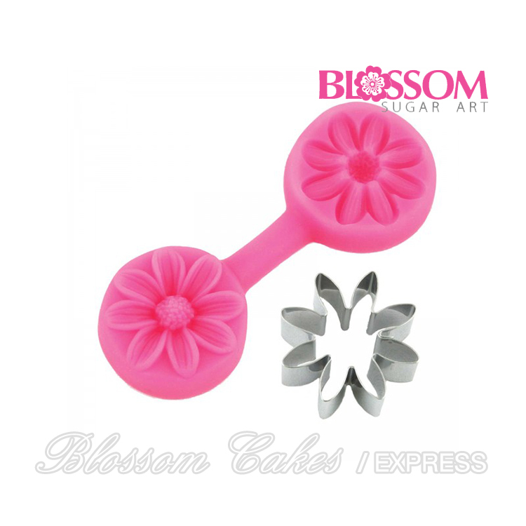 BlossomSugarArt - Daisy Cutter & Mould Set
