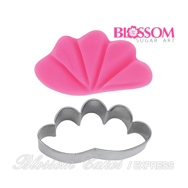 BlossomSugarArt - Frangipani Cutter & Mould Set