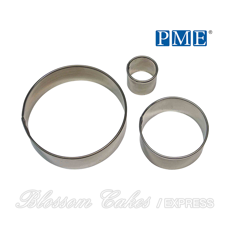 PME Stainless Steel Circle Cutters, Set of 3