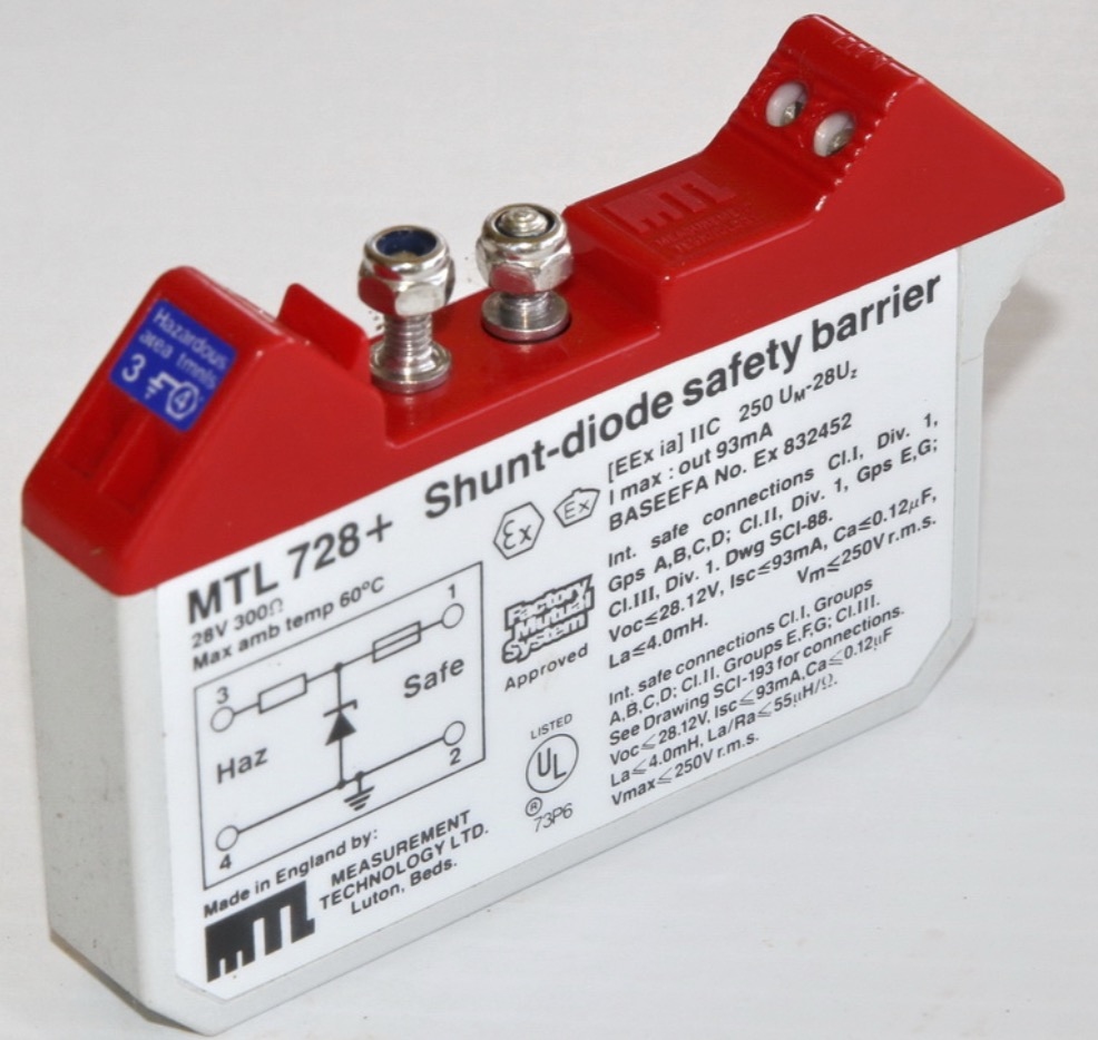 Model MTL 728+/728 Safety Barrier