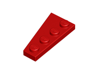 41769 Wedge, Plate 4 x 2 Right
