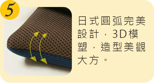 久坐會痛，推薦Q坐墊｜3D模塑，圓弧完美設計。