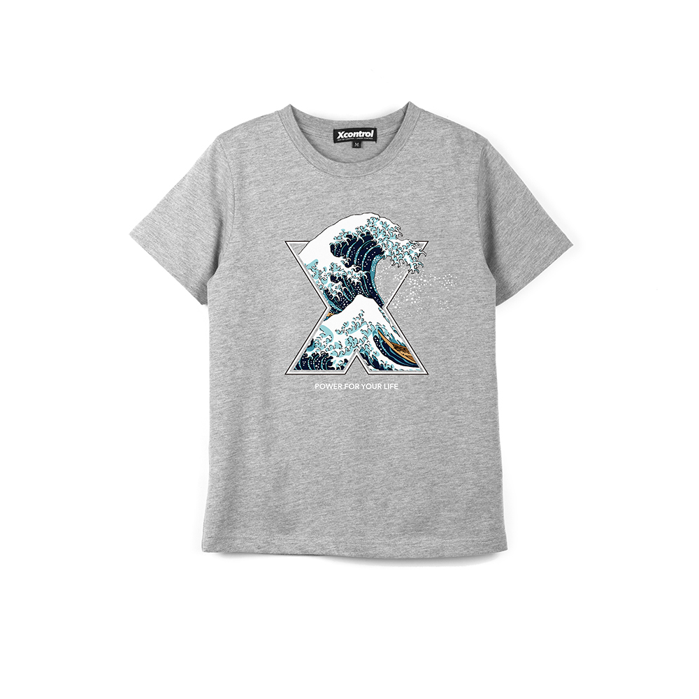 XCTRL X海浪 短T-灰