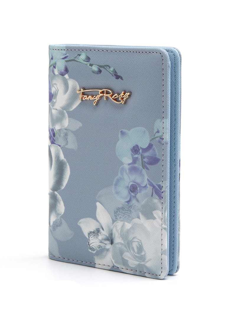 Floral Printed Passport Holder