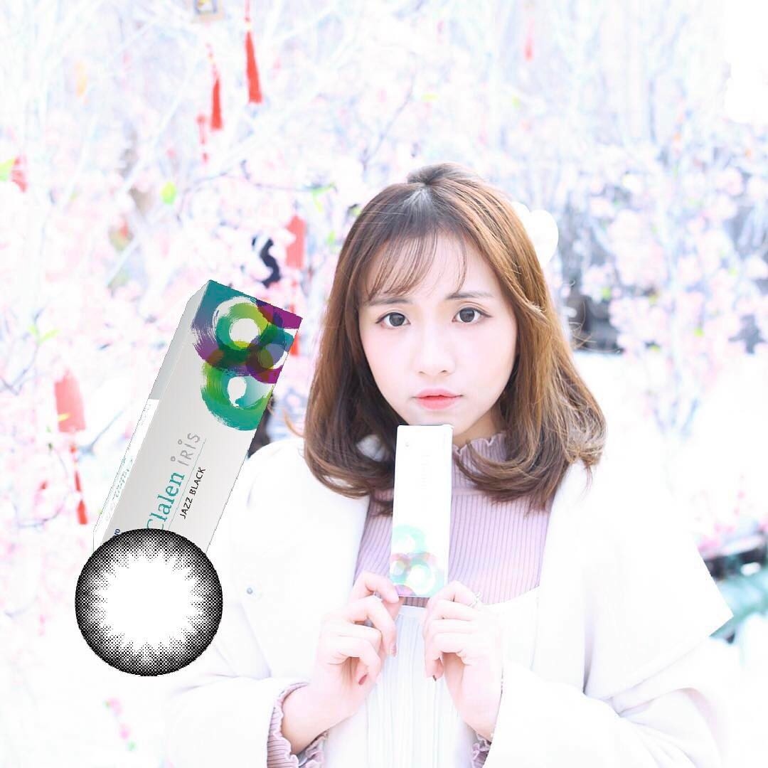 Clalen Iris Jazz Black Color Con隱形眼鏡