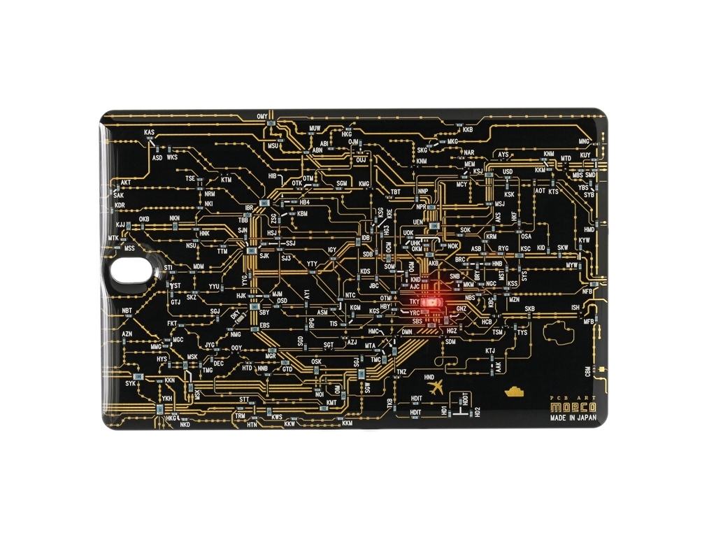 FLASH 東京電路線地圖八達通套 (黑色)