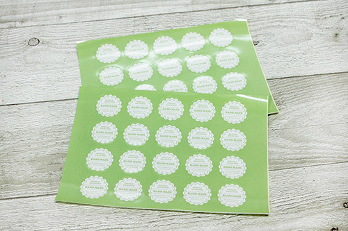 圓貼紙-hand made-2