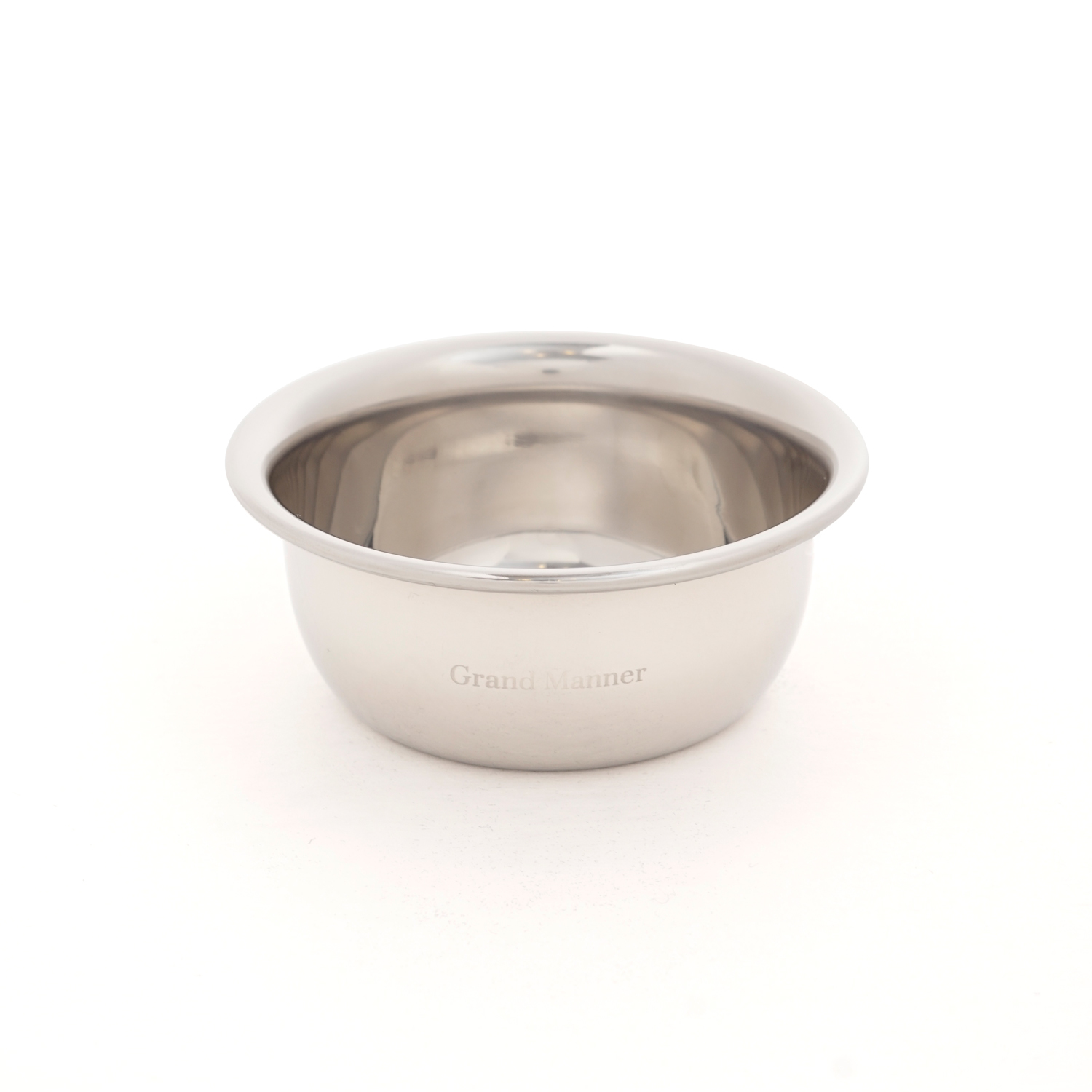 Grand Manner 小紳士帽 不鏽鋼刮鬍碗 / 鬍皂碗