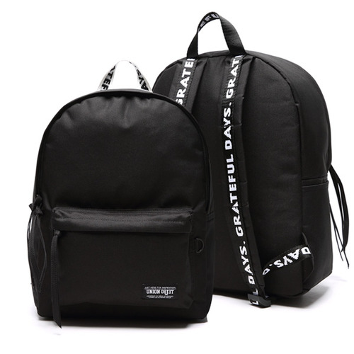UNION OBJET BASIC CANVASBAG BLACK