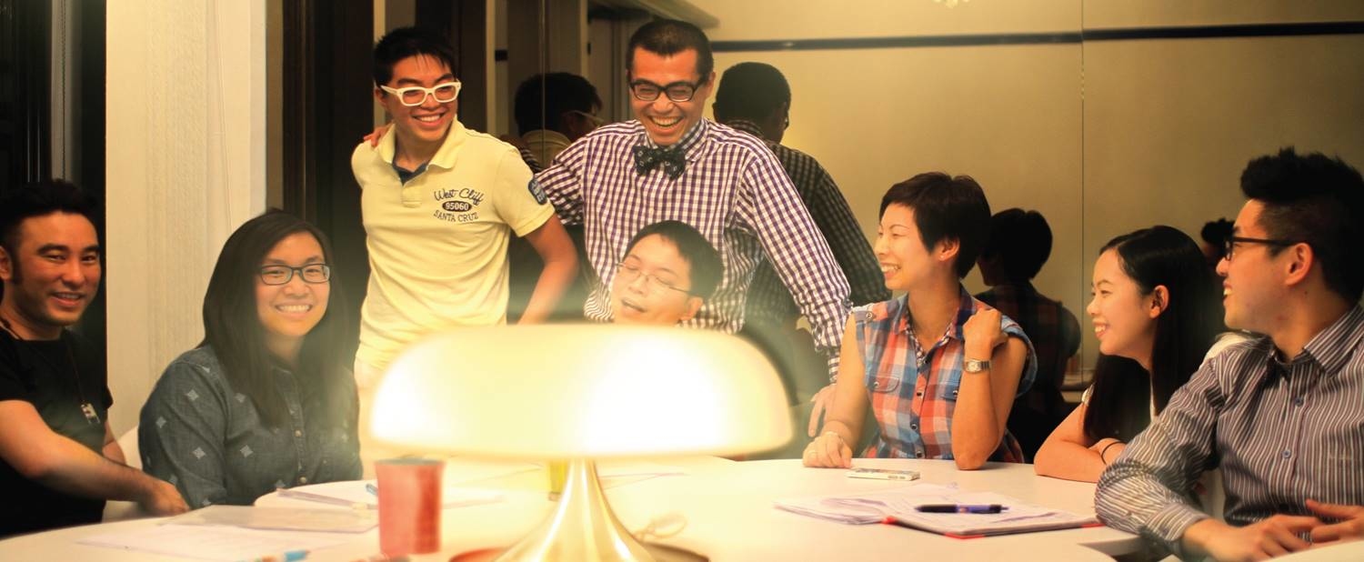 Triangle team in Hong Kong