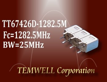 専用5点^_^ Bandpass Filter-TT67426D-1282.5M for Ham radio