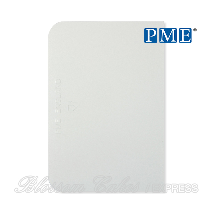 PME Plain Side Plastic Scraper 5.3 x 3.7”