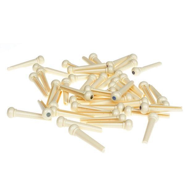吉他弦釘 - 白(單顆) 塑料 吉他零件