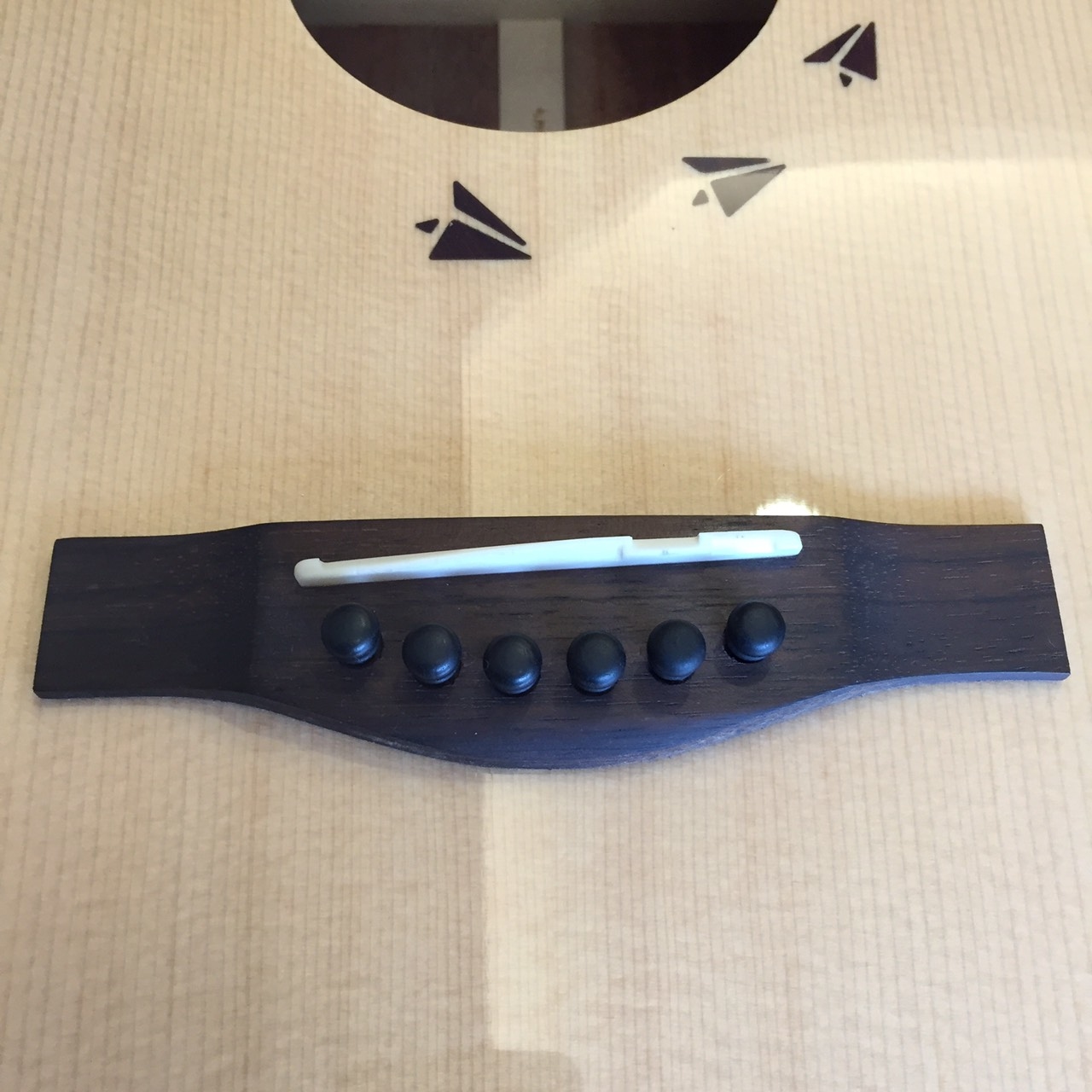 黑檀木弦釘(6顆/組) 溫暖音色 圓潤 音色升級 吉他弦釘