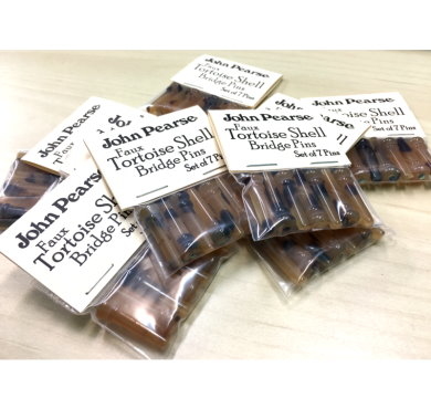 John Pearse - 玳瑁弦釘(7顆/組) 好看 密度高 音色升級 第 3 張圖片｜三峽配件 / 週邊