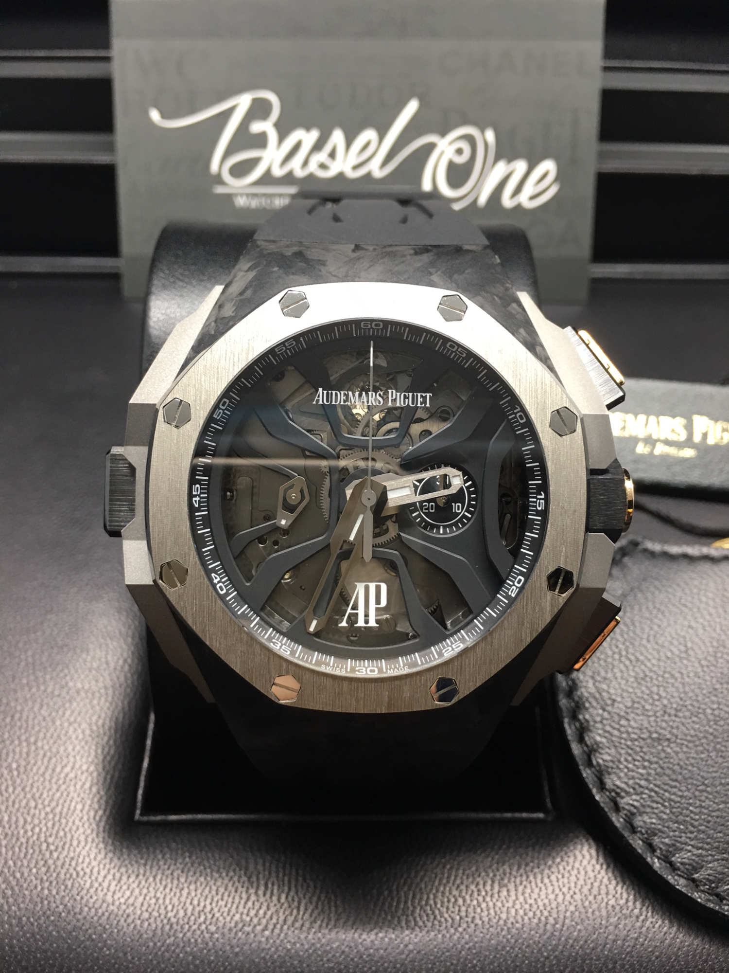 BRAND NEW AUDEMARS PIGUET 26221FT ROYAL OAK CONCEPT LAPTIMER MICHAEL SCHUMACHER LIMITED EDITION 221 pcs BOUTIQUES VERSION