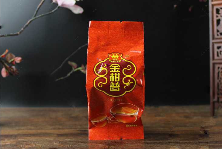 大益金柑普[金丹]260克罐裝獨立包裝柑普茶(大紅柑特別版)