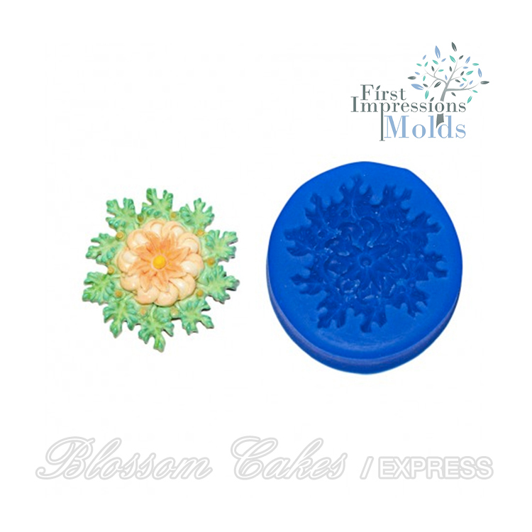 FI Blossom Medallions Silicone Mold