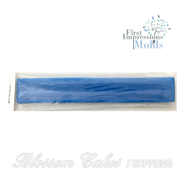 FI Thin Trim Set 3 Silicone Mold