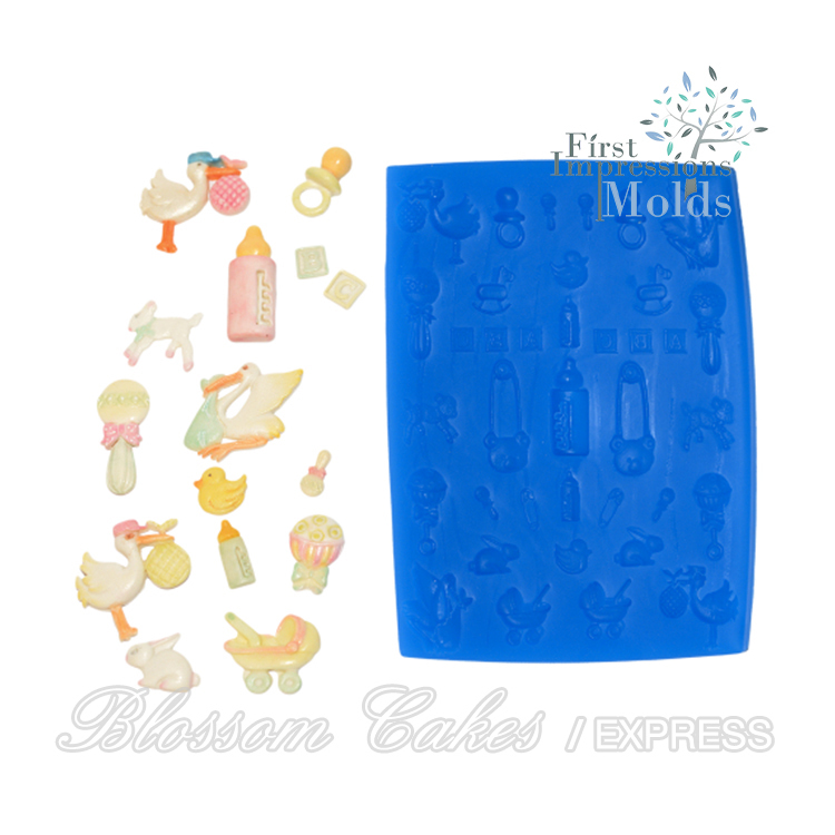 FI Baby Set 1 Silicone Mold