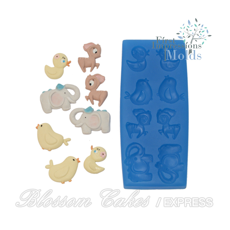 FI Baby Animal Set Silicone Mold