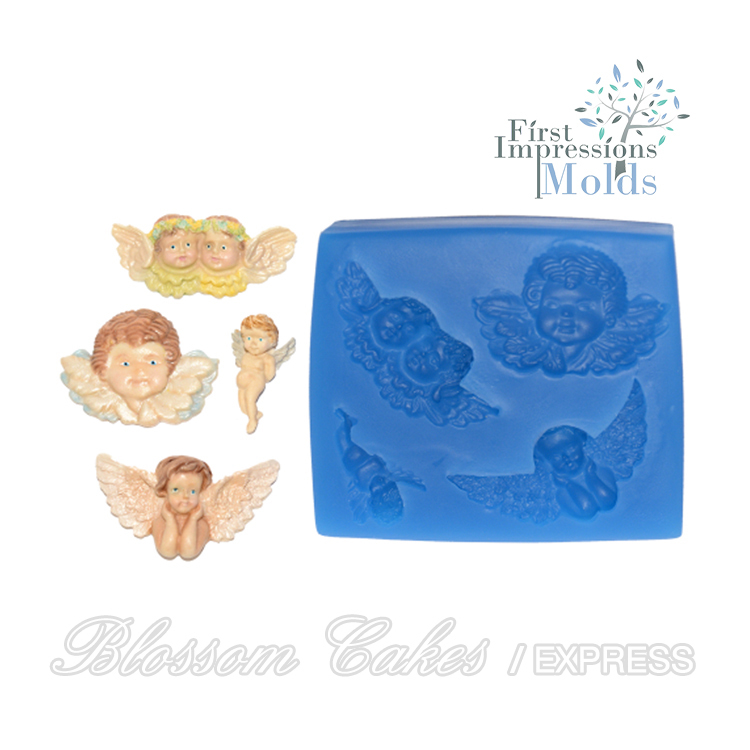 FI Cherub Set Silicone Mold