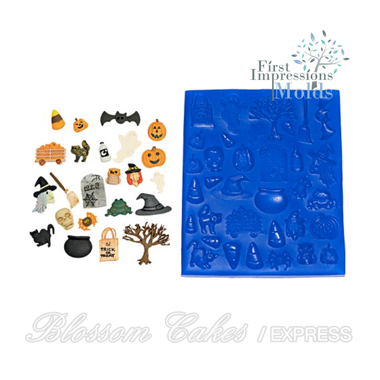 FI Mini Halloween Set Silicone Mold