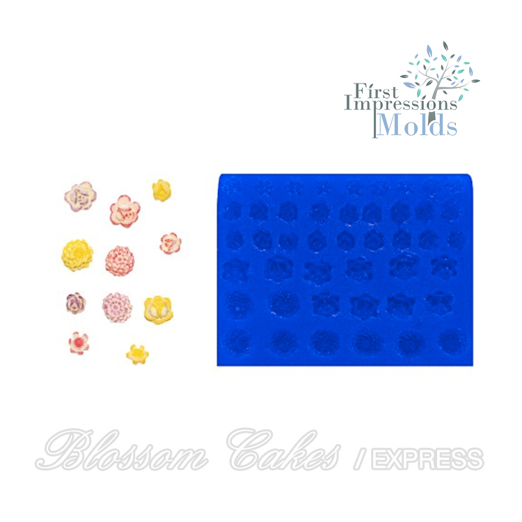FI Mini Flower Set Silicone Mold