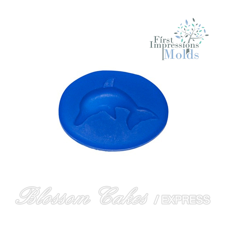 FI Right Facing Dolphin Silicone Mold