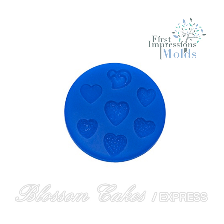 FI Heart Set 1 Silicone Mold