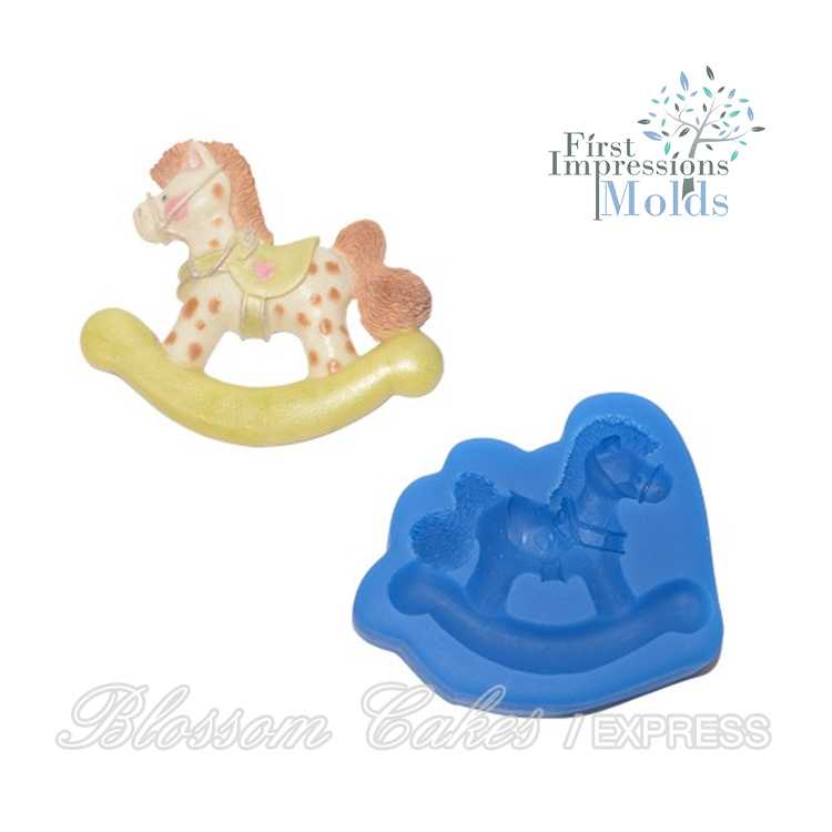 FI Large Rocking Horse Silicone Mold
