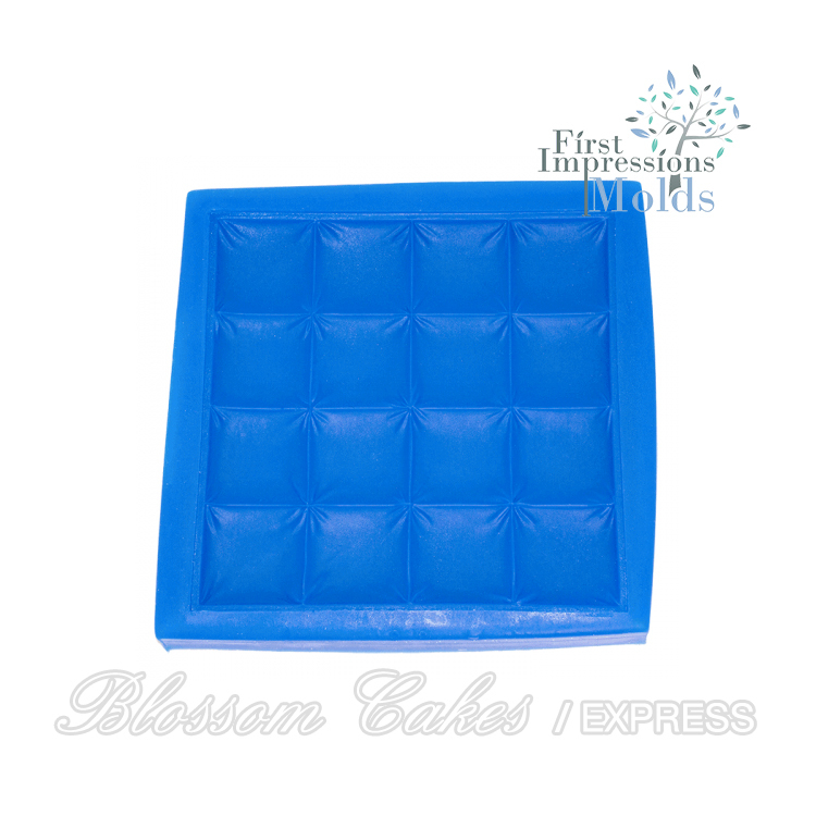 FI Small Quilted Baby Blanket Silicone Mold