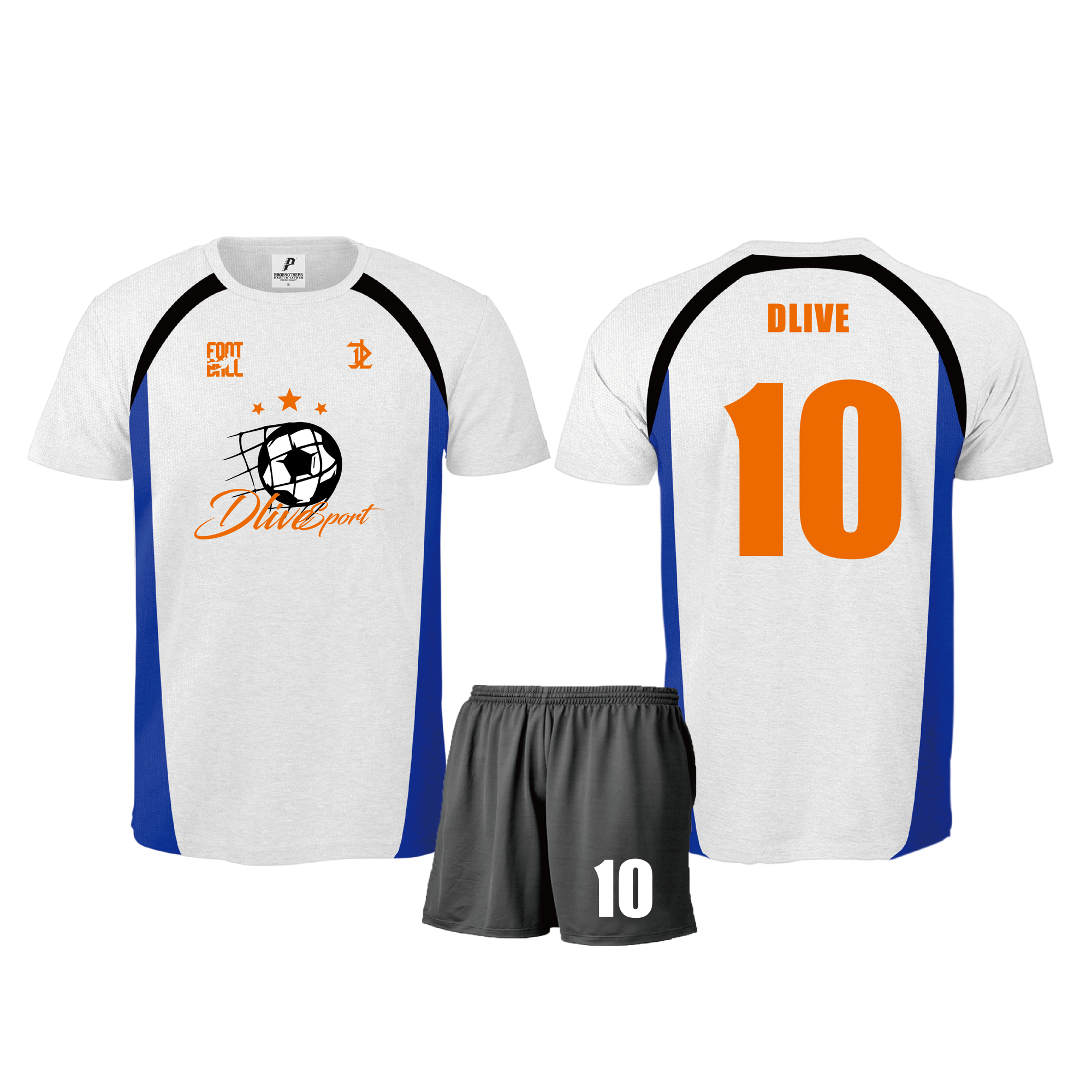 裁接款-雙拼接款排球服