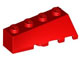 43721 Wedge 4 x 2 Sloped Left