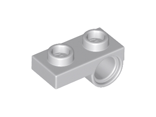 18677 Plate, Modified 1 x 2 with Pin Hole on Bottom