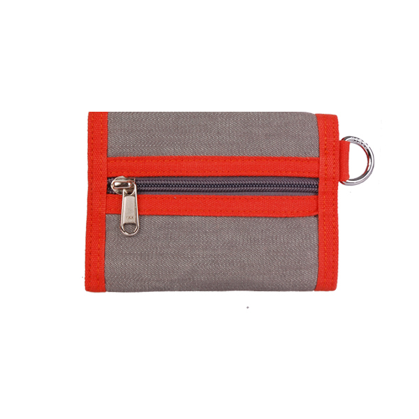 【HIRES】半調主義系列-短夾(灰橘)