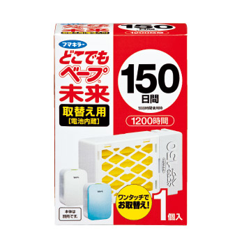 日本VAPE電子驅蚊器150日替換裝