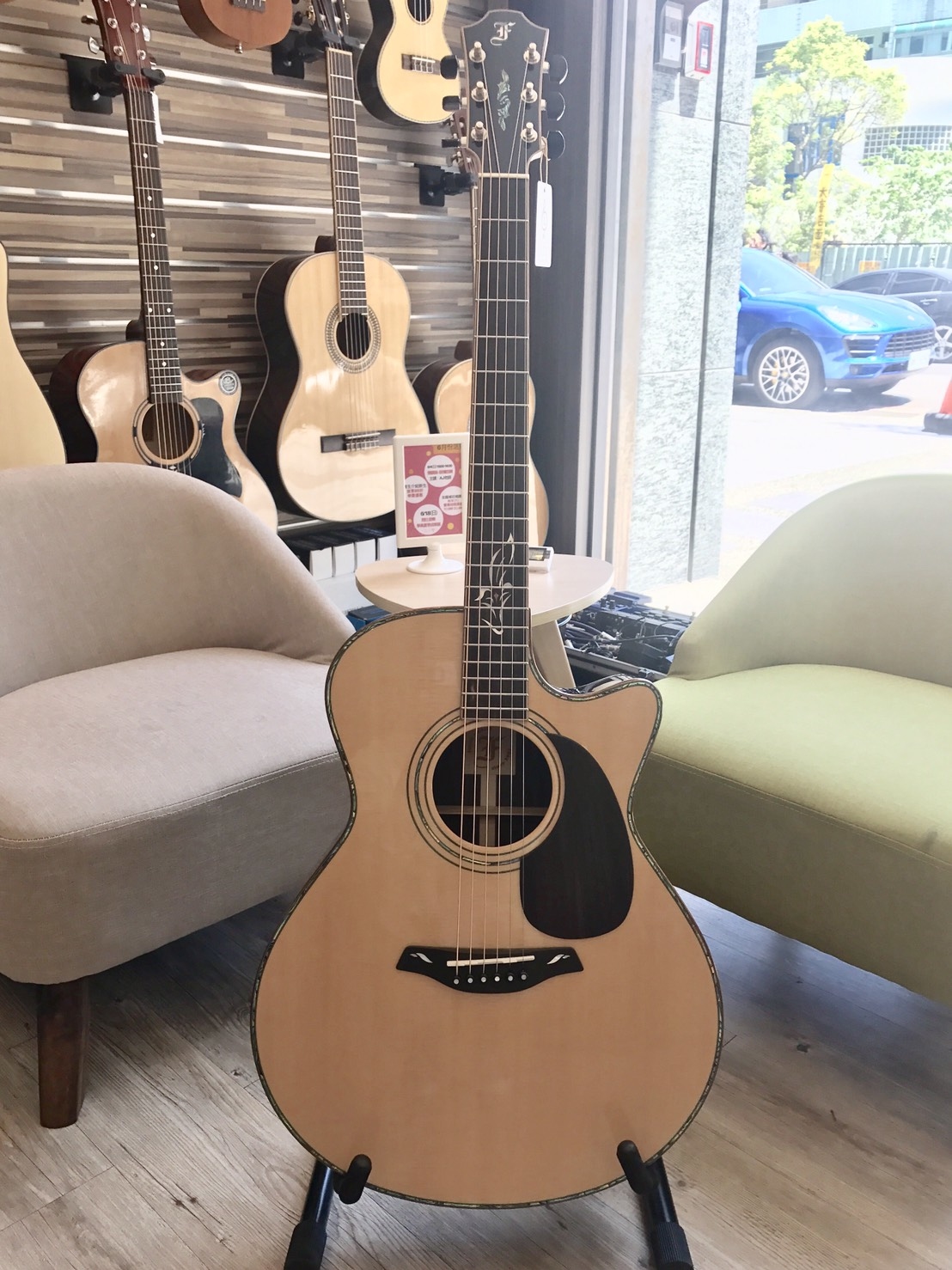 玫瑰木實木護板（厚度2mm, 背面有膠） 第 3 張圖片｜三峽配件 / 週邊