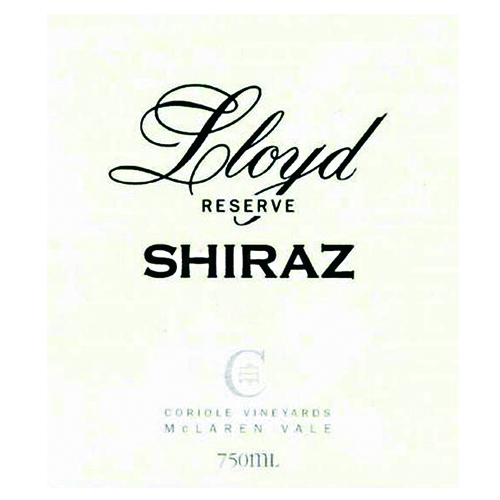 Coriole Lloyd Reserve Shiraz 2018 (JH96)