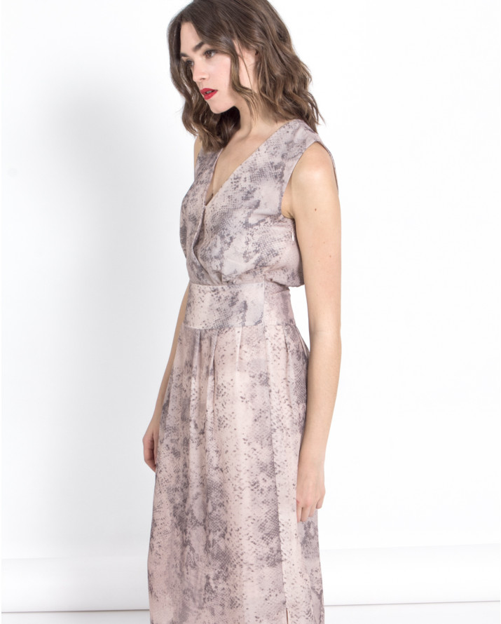 【silvian-heach】石紋希臘風長洋裝