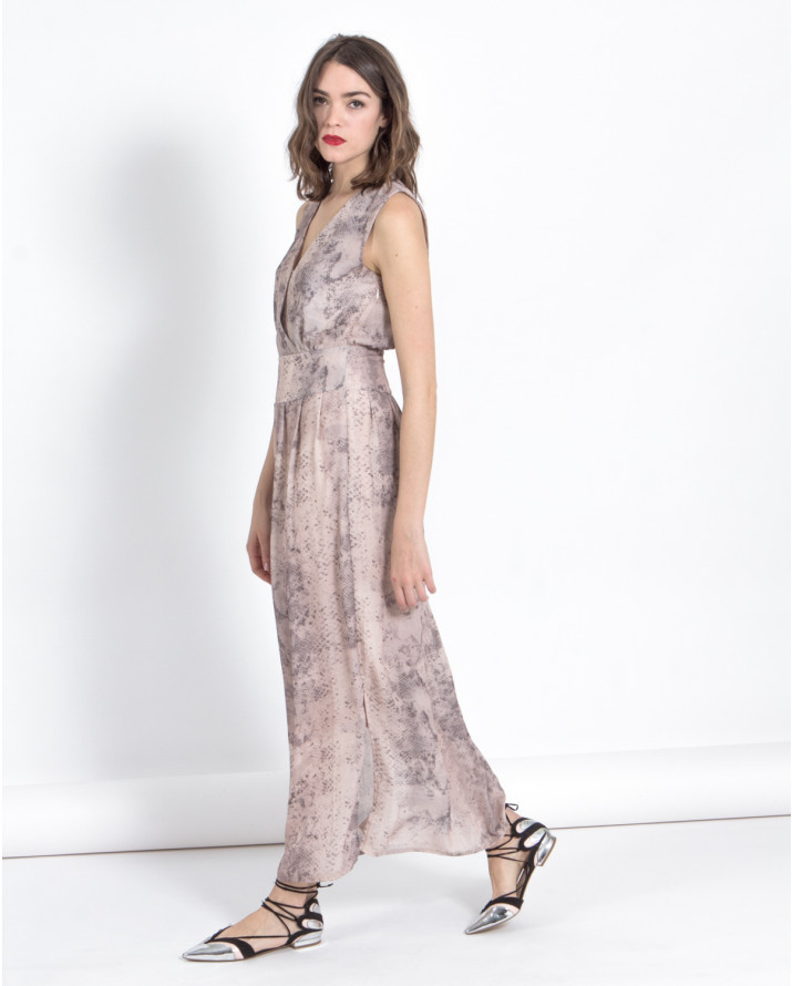 【silvian-heach】石紋希臘風長洋裝